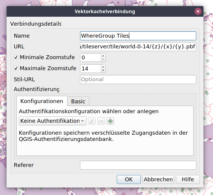 Vector Tiles QGIS