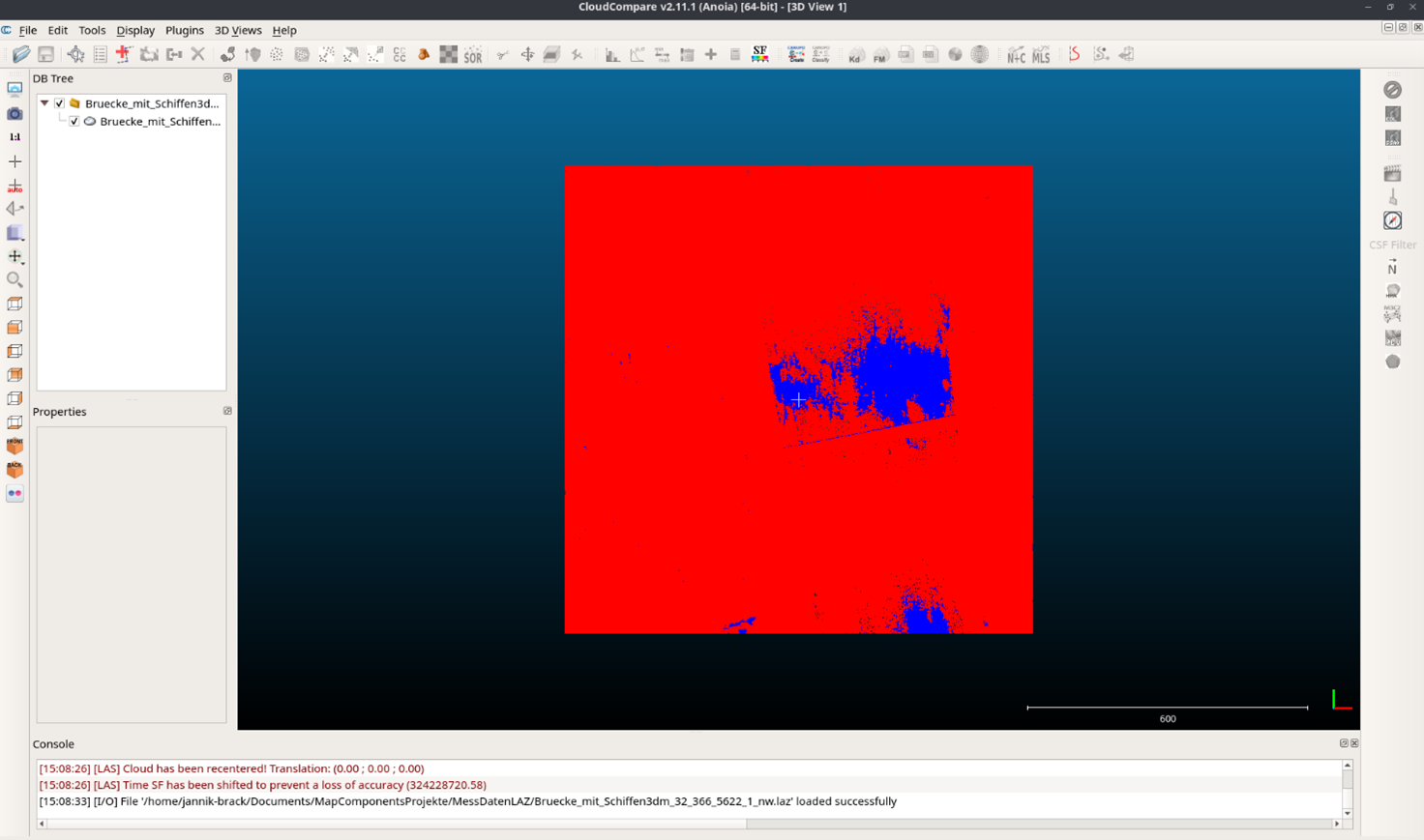 Beispielhafte PointCloud